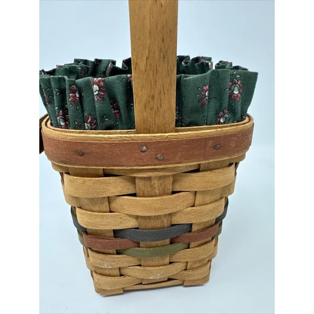 Vintage 1992 Longaberger Shades of Autumn Bittersweet Plastic Protector & Liner